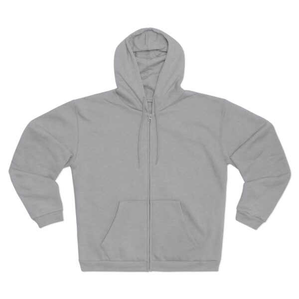 Unisex Hooded Zip Fearless - Afbeelding 5