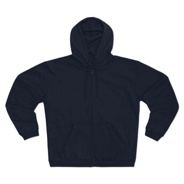 Unisex Hooded Zip Fearless - Afbeelding 4