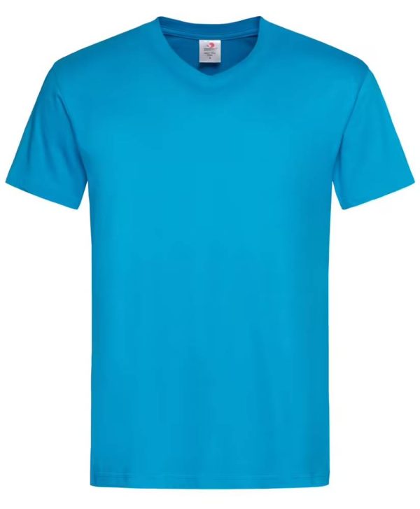 T-shirt met V-hals voor mannen - Afbeelding 9