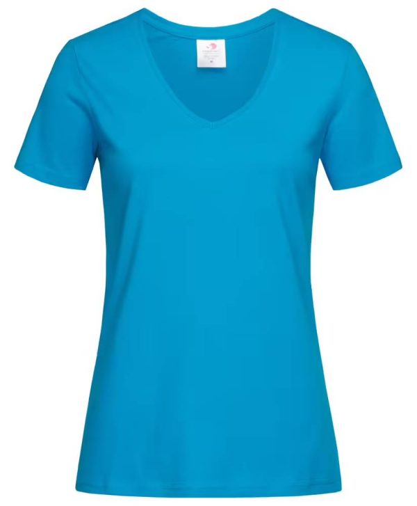 T-shirt met V-hals voor vrouwen - Afbeelding 8