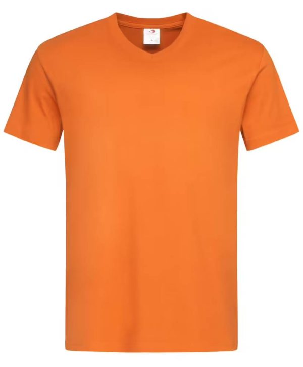 T-shirt met V-hals voor mannen - Afbeelding 10