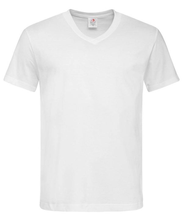 T-shirt met V-hals voor mannen - Afbeelding 12